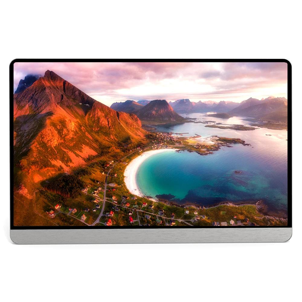 PC ޴ º  ֿܼ C Ÿ ̴ HD Ʈ Ʈ  , 1080P IPS, USB-C , HDR,  ĵ, 16.1 ġ